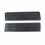 Alumiiniumisulamist Auto Tagumise Akna Ribiline Ventilatsioonipaneel Land Rover Discovery 3 4 LR3 LR4 2004-2016 jaoks Autotarvikud must