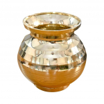 600ML Messingist Shubh Lota Puja jaoks | BPA-vaba, mittetoksiline ja roostekindel, Ayurveda kasud Messingist Lota Puja jaoks ja igap&auml;evaseks kasutamiseks