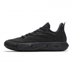 Anta KAI 2 Cushioning Abrasion Resistant Rebound Low top Basketball Shoes Men's Basic Black 112611110S-8 44.5