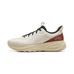 Li Ning Soft Go 2 V4 Cushioning Slip Resistant Abrasion Resistant Lightweight Low top Casual Shoes Men's Gray Brown AGLV063-2 40