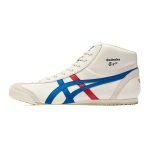 Onitsuka Tiger Mexico Mid Runner Abrasion Resistant Mid top Casual Shoes Unisex Beige Blue 1183B577-103 37