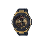 CASIO Meeste G-STEEL Seeria Kuldne Kell GST-200CP-9A GST-200CP-9A Black Gold Watch Dial