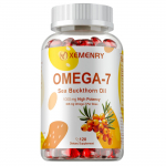 Xemenry Omega-7 - Astelpaju&otilde;liga - Vananemisvastane, S&uuml;dame, Juuste, Naha ja K&uuml;&uuml;nte Tervis 120