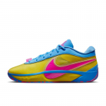 Nike Giannis Zoom Freak 6 Meeste Kollased Sinised Roosad Korvpallijalatsid HF1819-700 40.5