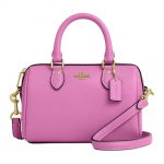K&auml;ekott Coach Rowan 17 metallist logoga nahast &otilde;la- v&otilde;i crossbody-kott V&auml;ike naiste k&auml;ekott Lilla CV404-IMFUS Basic Set (Bag+Dust Bag)