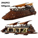 Moc UCS Jabba purjekas ehitusklotside komplektid &Uuml;hilduvad Lego osakestega Sobib j&otilde;ulukingitusteks 75397
