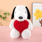 S&uuml;da Lilled Snoopy Palusnukk Padi - Suur S&uuml;nnip&auml;evakingitus T&uuml;drukutele 35 cm white