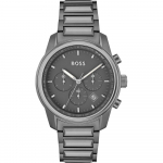 BOSS Trace Hall Metall/Hall Meeste Kvartsikell 1514005 hall