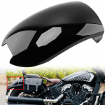 L&auml;ikiv Must Mootorratta Tarvikud Tagumine Pikendus Laiendus Poritiib Porikaitse Pritsmekate Indian Scout Bobber 2015 2016-2025 jaoks