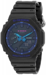 Casio G-Shock GA-2100VB-1A Analoog-digitaalkell Must Kaheksanurkne Kvarts Meeste