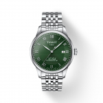 Tissot Roostevabast Terasest Rohelise Kettaga Meeste Moodne K&auml;ekell T006.407.11.093.00 roheline