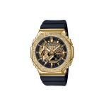 Casio T&auml;ismetallist Seeria Kaheksakantne 200M Veekindel Kalendern&auml;idik Kvartsmehhanism Vaikrihm Meeste k&auml;ekellad Kuldne GM-2100MG-1A Random Watch Box,Gold Watch Case