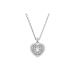 Swarovski Idyllia S&uuml;damekujuline Ripatsiga Kaelakee Naistele Kaelakee H&otilde;bedane 5684386 Box (Random Color)