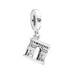 Pandora Design 925 H&otilde;bedane Ripats Paar Unisex ripatsid 798127CZ F,Silver