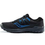 Saucony Peregrine Ice+ Meeste Must Sinised Maastikujooksukingad S20541-2 40