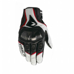 Mootorrattakindad mustad Racing ehtsast nahast mootorratta valged Road Racing Team Glove meeste suvetalv XL