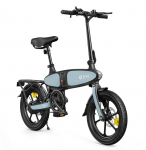 DYU-C2 250W 48V 7.5Ah Kokkupandav Elektrijalgratas - 250W Mootor, Pikk S&otilde;iduulatus, Kahekordsed KettaPidurid, Kerge 23.6kg sinine