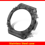 Kamuflaaž GA2100 Mod komplekt Titaanist korpus Casio G-shock GA2100 GA-B2100 jaoks Roostevabast terasest raam Rihma asendusosa Must Mehed GA-2100 2110 B2100 gray