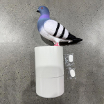 Pigeon Shape seebi dosaator Automaatne induktsioonvahuga k&auml;tepesumasin Peenvahuga puutevaba automaatne sensoriga h&uuml;gieeniline vahudosaator