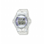 Casio CASIOBABY-G seeria trendikas l&auml;bipaistva rihmaga LCD-ekraaniga spordiveekindel kvartskell vaikrihm Jaapani ja Korea kell BG-169R-7E lilla