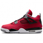 Jordan Air Jordan 4 'Toro Bravo' Pehmendus Keskmise k&otilde;rgusega Vintage Korvpallijalatsid Unisex Punane FQ8138-600 43