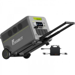 5222Wh 7200W Kaasaskantav Elektrigeneraator, FOSSiBOT F7200 LiFePO4 Elektrijaam AC, Koduks/H&auml;daolukorraks/Matkaautoks 5-aastane garantii roheline