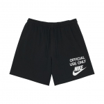 Nike Club Pehme nahas&otilde;bralik Lihtne Mugav Vabaaja l&uuml;hikesed p&uuml;ksid Meeste l&uuml;hikesed p&uuml;ksid Must IB8414-010 M
