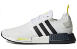 Adidas NMD_R1 Stlt Primeknit 'Valge Must Ere Kollane' FV2549 44⅔
