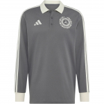 Adidas Mercedes - Amg Petronas Formula 1 Team Silver Arrows Icon F1 Triibuline Pikkade Varrukatega Polo S&auml;rk Meeste topid KS2243 S