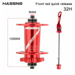 HASSNS PRO7 Mtb Rummu 32 24 Ava Laagritega M&auml;giratta Vabajooksuga Tagumine Rummu 32h 24h M&uuml;ra tekitav Cube Jalgratta Puksid 12 11 10 9 8 7 Kiirust PRO7 Red Front