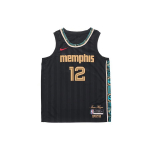 Nike NBA x Ja Morant Memphis City Edition Korvpallivorm 'Must Kollane' Meeste CN1739-010 S