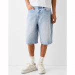 Teksap&uuml;ksid L&uuml;hikesed Meeste Vabaaja L&otilde;tv L&otilde;ige Lai Jalg Denim Vintage Hip Hop Rula Streetwear S