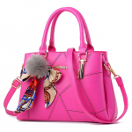 &Uuml;hev&auml;rviline Crossbody kott Moodne naiste kott vabaaja lukuga k&auml;ekott 31x13x21cm roosa punane v&auml;rv