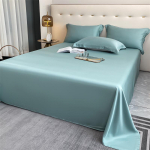 100% Lyocell-kiud Siidine &Uuml;hev&auml;rviline Tekikott & Jahutav J&auml;&auml;siid Linalinad, &Uuml;hekohaline v&otilde;i 3-osaline Komplekt 160x230cm Sheet (for 1.0m-1.2m bed)