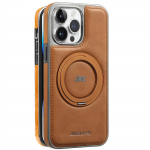 Magnetiline nahast &uuml;mbris Jalatugiga Telefonikate For Iphone 16 15 Plus 14 13 12 11 Pro Max Telefonikate Kaitsekarp iPhone 14 Pro