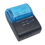 POS-5805DD Bluetooth termoprinter: Kaasaskantav juhtmevaba kassaaparaat kaasa v&otilde;tmiseks English US Standard Foreign Use