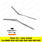 &Auml;ra eemalda originaalset keskkonsooli jala valgust BMW uuele 3/4 seeriale G20 G22 G26 LED 11 v&auml;rvi Liimitud Kaunistusvalgustid Paste Saddle light