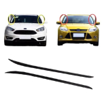 2 tk v&auml;limine esiklaasi k&uuml;lgmine k&otilde;va kumm Ford-Focus 2012-2015 jaoks Esiklaasi kaitseriba Ilmastikukindel tihend BM51A03195AD for Focus 2 pieces black