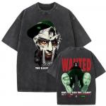 Pestud Vintage Rapper Mf Doom MM FOOD Graafilise Prindiga T-s&auml;rk Meestele Naistele Hip Hop Mood T-s&auml;rgid Meestele Vabaaja &Uuml;lisuured T&auml;navariietus S mitmev&auml;rviline