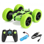 Kahepoolne 2,4G &uuml;mberp&ouml;&ouml;ratav RC trikiauto lastele 360 ​​Deree Rotation Off Road Drift RC-auto kingitused lastele T&auml;iskasvanud Poistele
