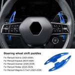 Sisekleebis Renault Austral/Megane E-Tech/Espace/Rafale 2023 2024 2025 2026 sisepaneelile Black must