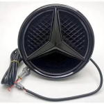 Valge Sinine Punane Valgus Auto Esiv&otilde;re T&auml;he Embleem LED-valgustusega Logo Mercedes Benz W205 C E R ML GL GLA CLA CLS 2013-2016 jaoks Glowing white