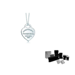 TIFFANY & CO. Return To Tiffany kollektsioon 925 prooviga sterlingh&otilde;bedast kaelakeed naistele 19611566 One Size 2 gray