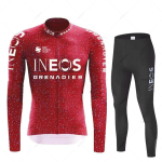Ineos Grenadier UUS S&uuml;gisene Jalgrattas&auml;rgi Komplekt Pikkade Varrukatega Kiiresti Kuivav Rattas&otilde;iduriided &Uuml;htne Komplekt MTB Riided Jalgratturi Riided Ropa Ciclismo 4XL