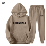 Meeste Kapuutsiga Spordir&otilde;ivaste Komplekt Vabaaja Treening&uuml;likond J&otilde;usaal Treening Streetwear Unisex Sobiv Komplekt XL gray