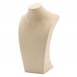 Kaelakee ripats, rind, mannekeeni aluse hoidik, linane 235*390 mm b 205&times;340mm beež