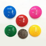 16 tk/partii V&auml;rvilised &uuml;mmargused plastikust k&uuml;lmkapimagnetid tahvelkleebis K&uuml;lmkapimagnetid lastele kingitus