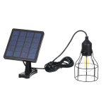 P&auml;ikeseenergial t&ouml;&ouml;tav rippvalgusti E27 v&auml;lisvalgusti tundlik valgusti IP65 veekindlus type 2 gray