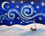 5D Diamant Mosaiic Teemanttikandid Taevas Moonligh Landscape Broderies Teemantmaal 20X30