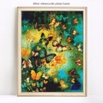 5D teemantmaali saabumine liblikad Teemantmosaiik liblikate hobi ja k&auml;sit&ouml;&ouml; pildid 20X30